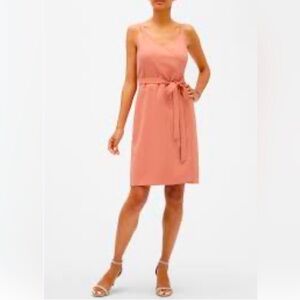 PETITE STRAPPY TAILORED WRAP DRESS, Size 2P